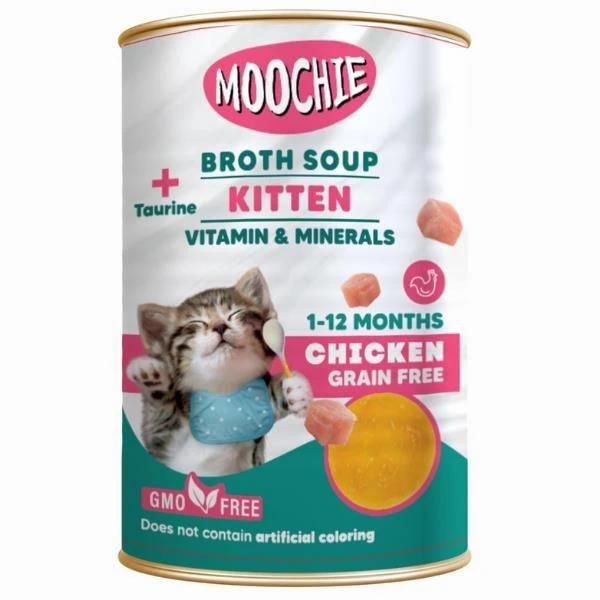 Moochie Tavuklu Et Suyu Yavru Kedi Çorbası 135ml
