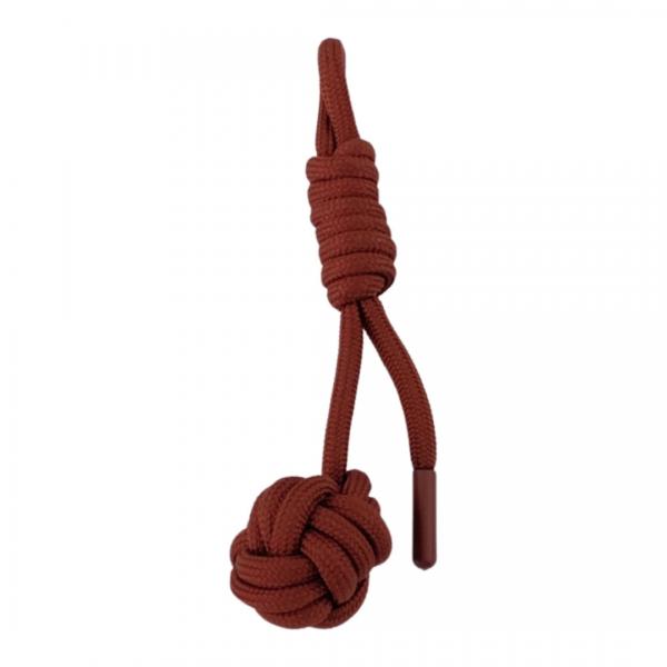 Pet Comfort İpli Kedi Oyuncağı, 100% Pamuk, Bordo 15cm